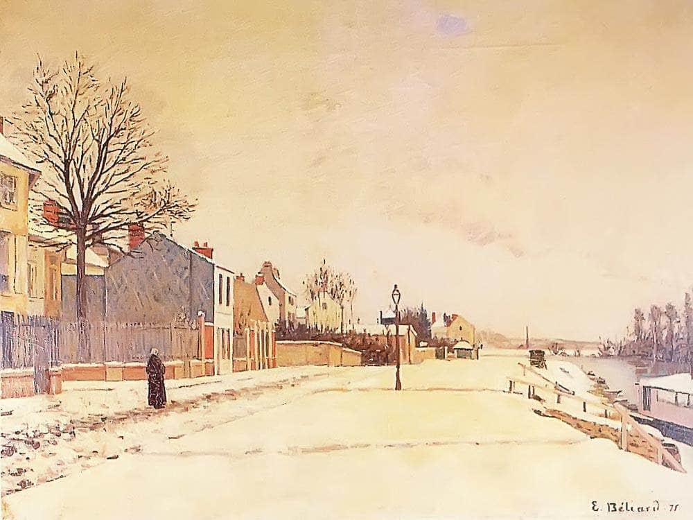 Banks Of The Oise By Edouard Manet Fine Art Print