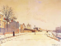 Banks Of The Oise By Edouard Manet Fine Art Print