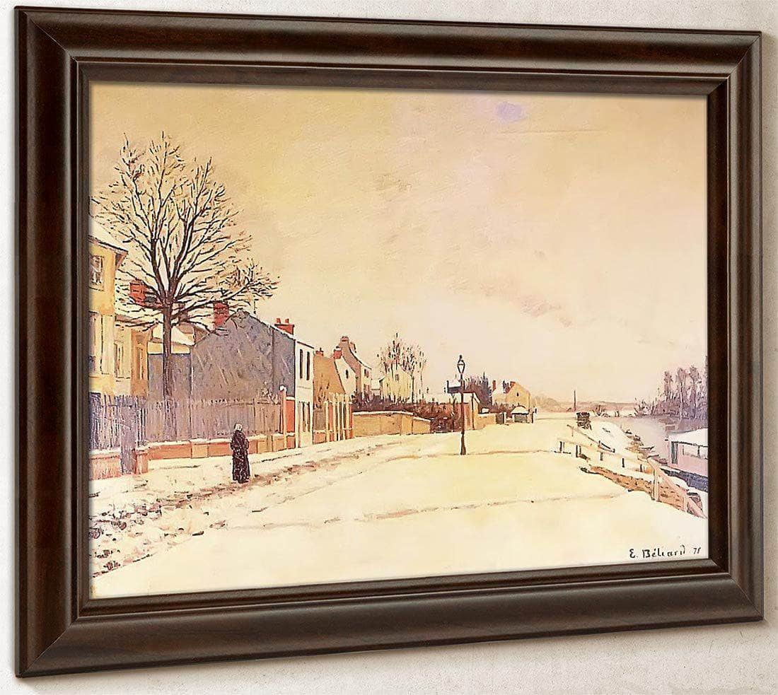 Banks Of The Oise By Edouard Manet Fine Art Print