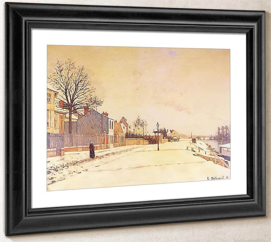 Banks Of The Oise By Edouard Manet Fine Art Print