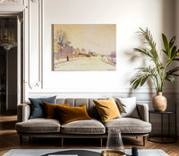 Banks Of The Oise By Edouard Manet Fine Art Print