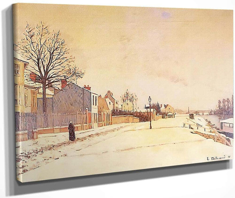 Banks Of The Oise By Edouard Manet Fine Art Print