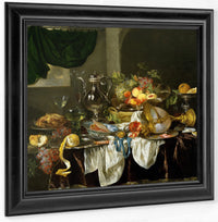 Banquet Still Life By Abraham Van Beyeren Fine Art Print