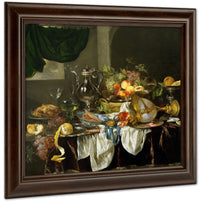 Banquet Still Life By Abraham Van Beyeren Fine Art Print