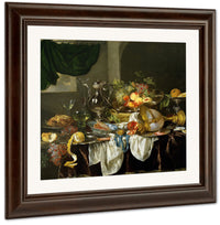 Banquet Still Life By Abraham Van Beyeren Fine Art Print