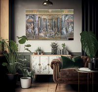Baptism Of Constantine By Raphael Fine Art Print