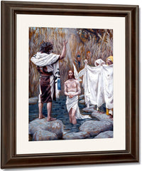 Baptism Of Jesus By James Tissot Fine Art Print