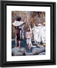Baptism Of Jesus By James Tissot Fine Art Print