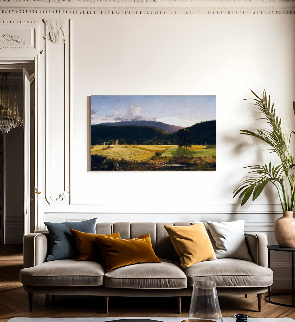Bareford Mountains West Milford New Jersey By Cropsey Jasper Francis Fine Art Print