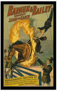 Barnum & Bailey  Vintage Poster Fine Art Print