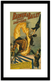 Barnum & Bailey  Vintage Poster Fine Art Print