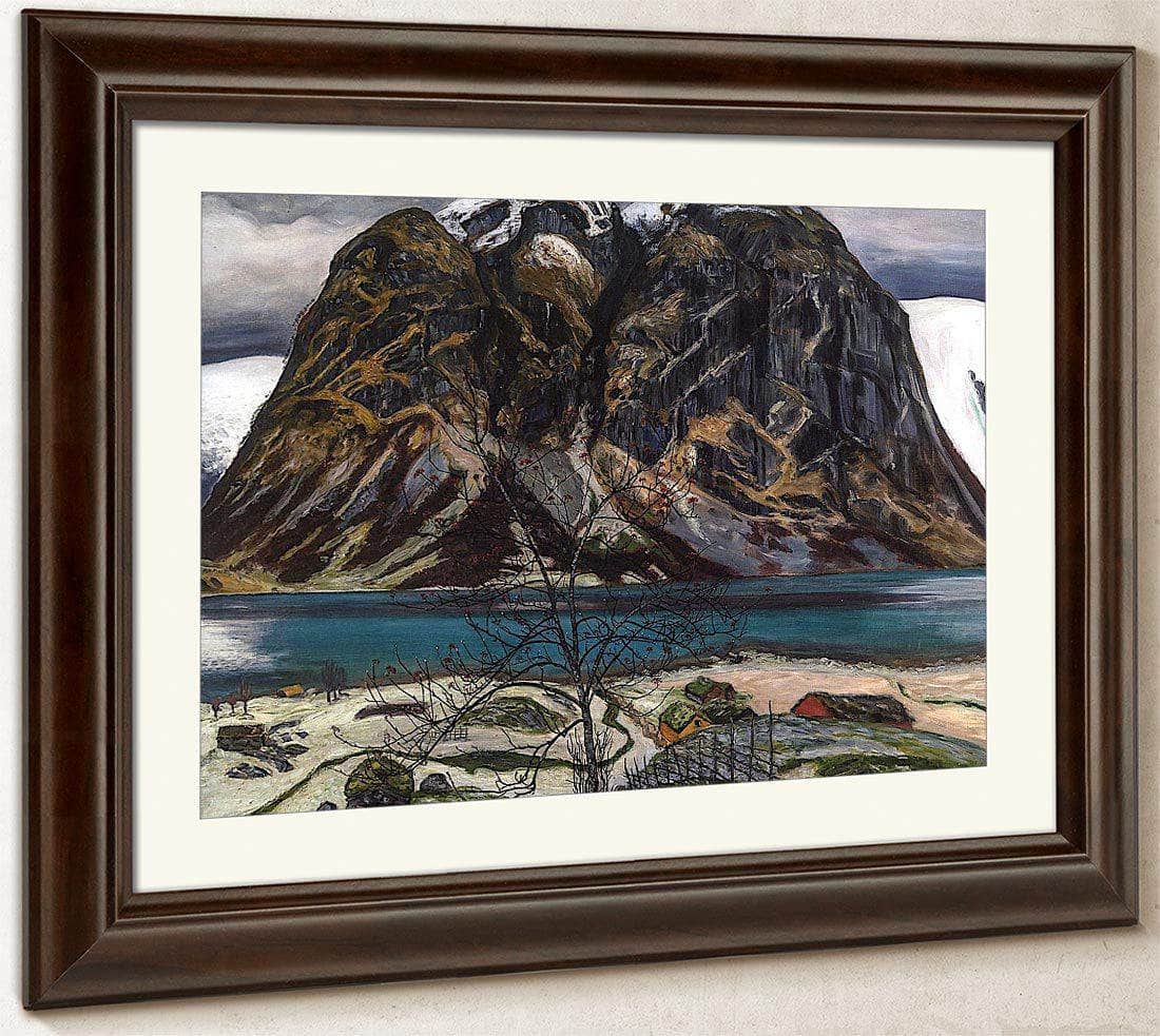 Barren Mountain (Kollen) By Nicolai Astrup Fine Art Print