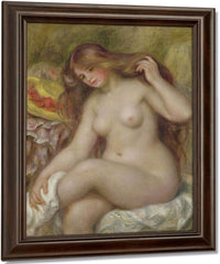 Bather By Pierre Auguste Renoir Fine Art Print