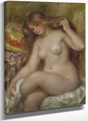 Bather By Pierre Auguste Renoir Fine Art Print