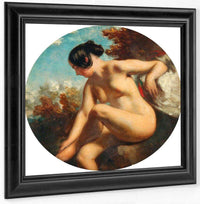Bather Turned To The Left By William Etty Fine Art Print