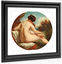 Bather Turned To The Right By William Etty Fine Art Print