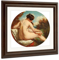 Bather Turned To The Right By William Etty Fine Art Print