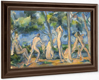Bathers 1 By Paul Cezanne Fine Art Print