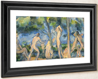 Bathers 1 By Paul Cezanne Fine Art Print