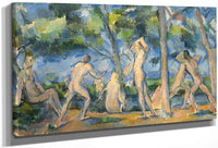 Bathers 1 By Paul Cezanne Fine Art Print