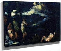 Bathers 1870 1 By Paul Cezanne Fine Art Print