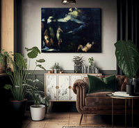 Bathers 1870 1 By Paul Cezanne Fine Art Print