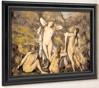 Bathers By Cezanne Paul Fine Art Print