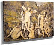 Bathers By Cezanne Paul Fine Art Print