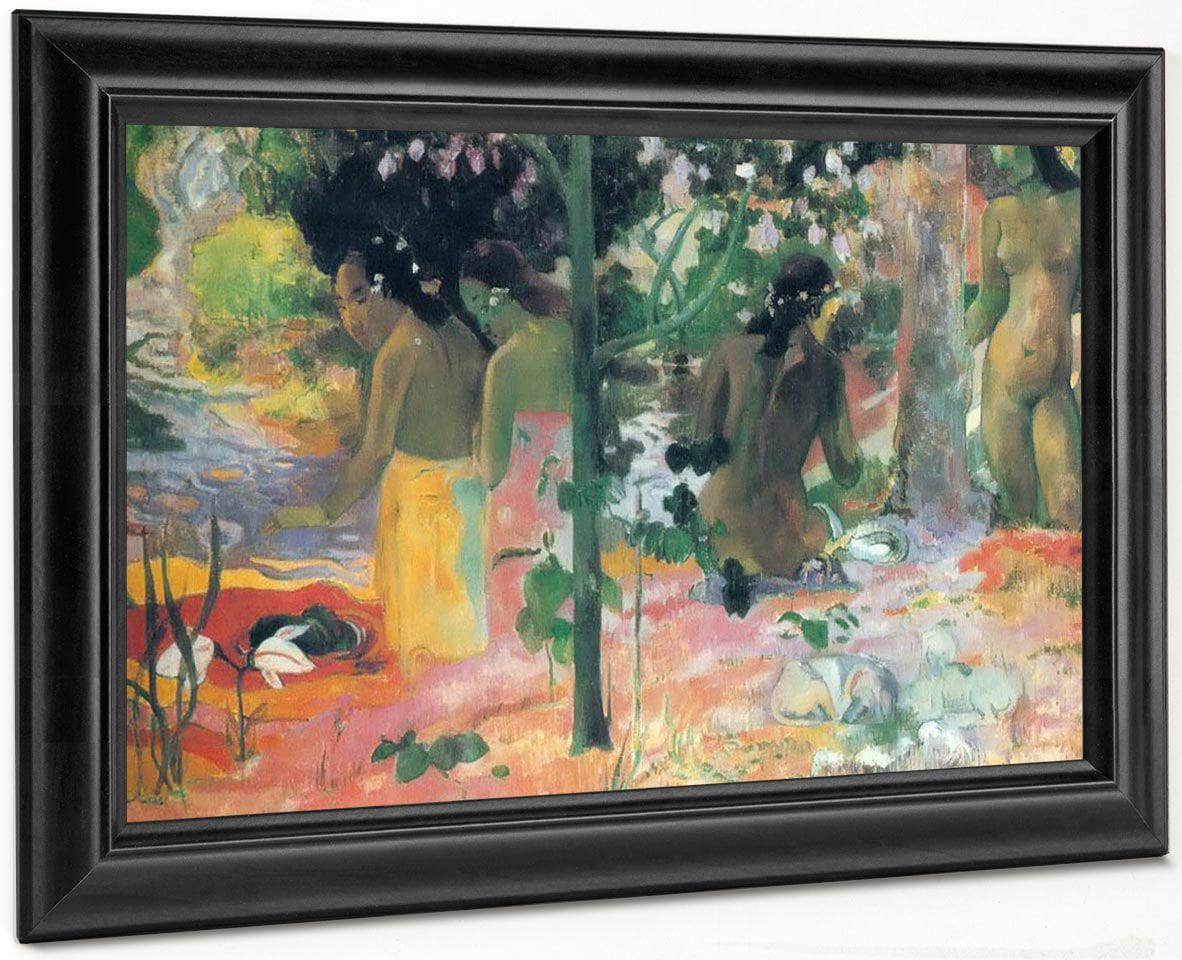 Bathers By Paul Gauguin Fine Art Print