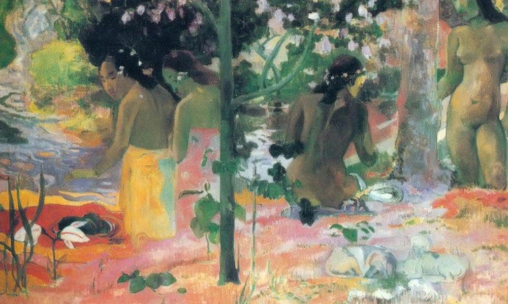 Bathers By Paul Gauguin Fine Art Print