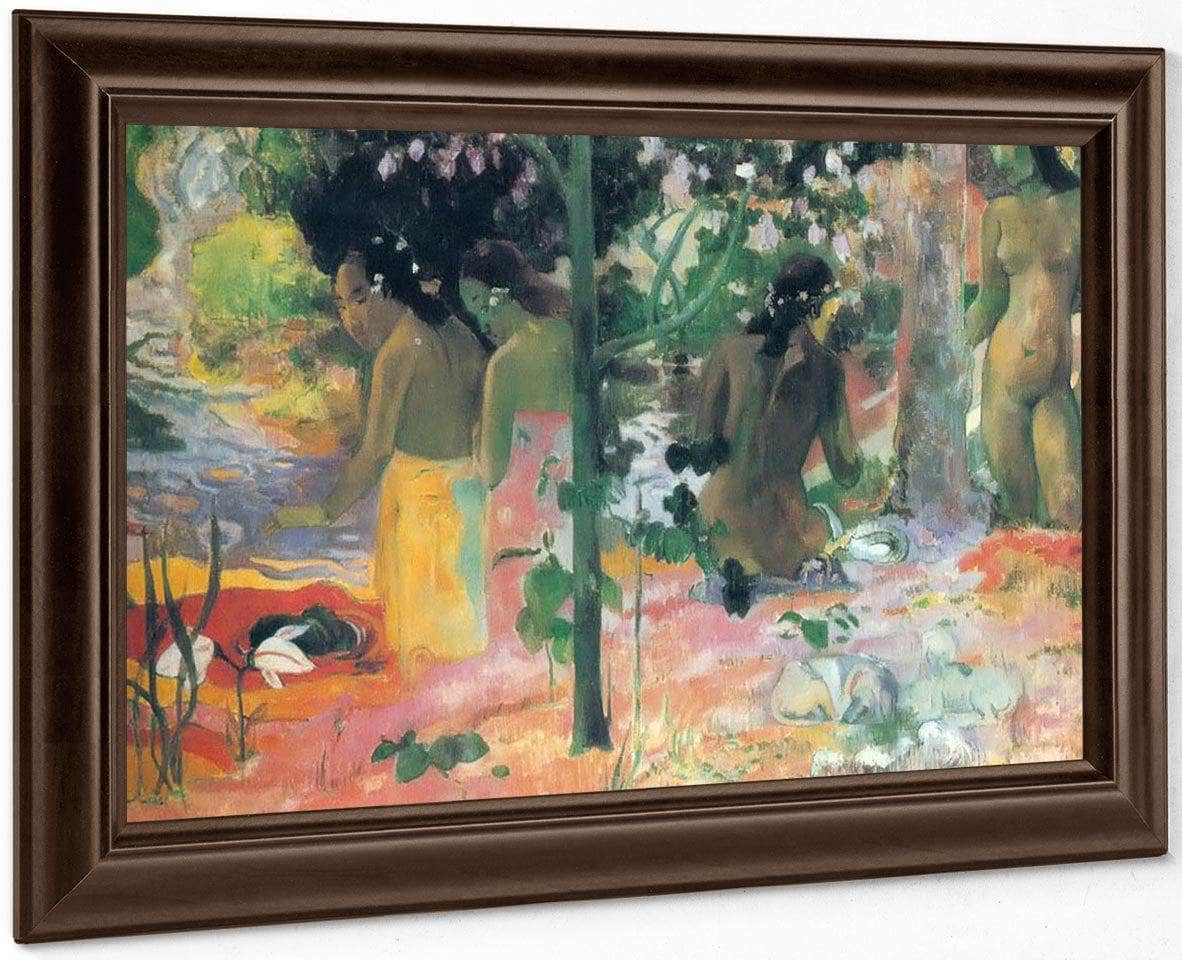 Bathers By Paul Gauguin Fine Art Print