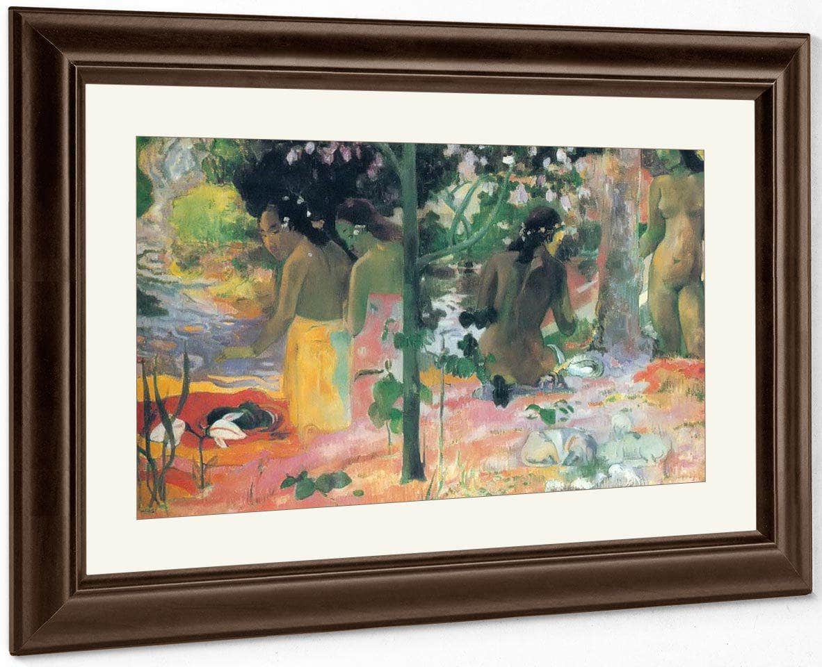 Bathers By Paul Gauguin Fine Art Print