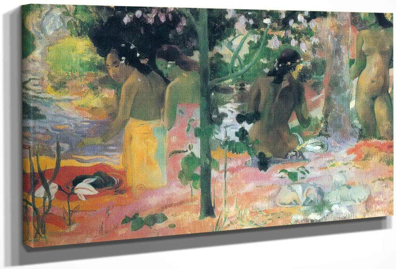 Bathers By Paul Gauguin Fine Art Print