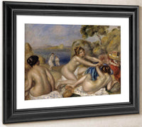 Bathers Playing With A Crab By Pierre August Renoir Fine Art Print