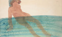 Bathing Woman By Francois Auguste Rene Rodin Fine Art Print