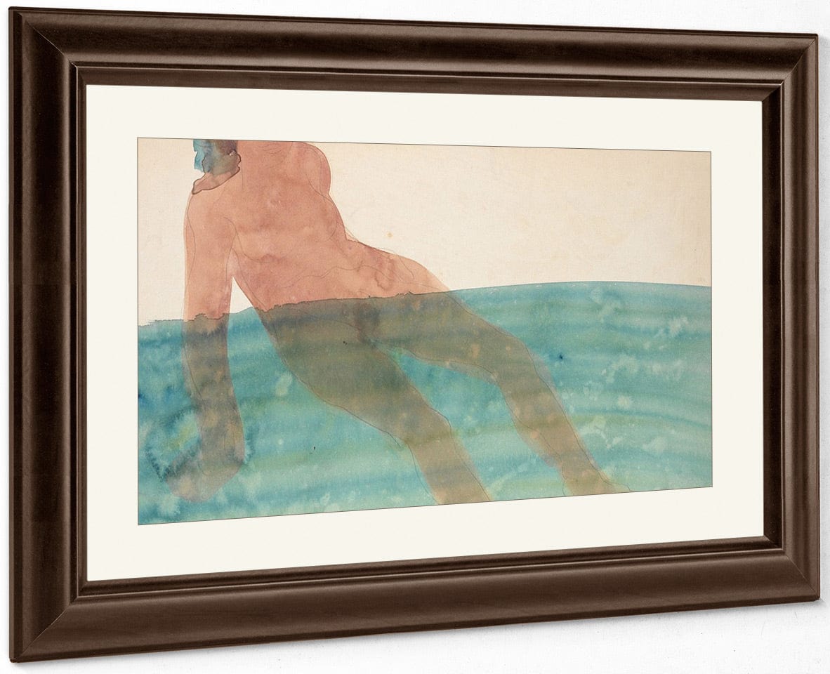 Bathing Woman By Francois Auguste Rene Rodin Fine Art Print