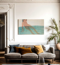 Bathing Woman By Francois Auguste Rene Rodin Fine Art Print