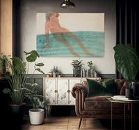 Bathing Woman By Francois Auguste Rene Rodin Fine Art Print