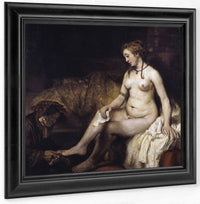 Bathsheba With David's Letter By Rembrandt Fine Art Print