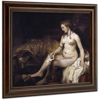 Bathsheba With David's Letter By Rembrandt Fine Art Print