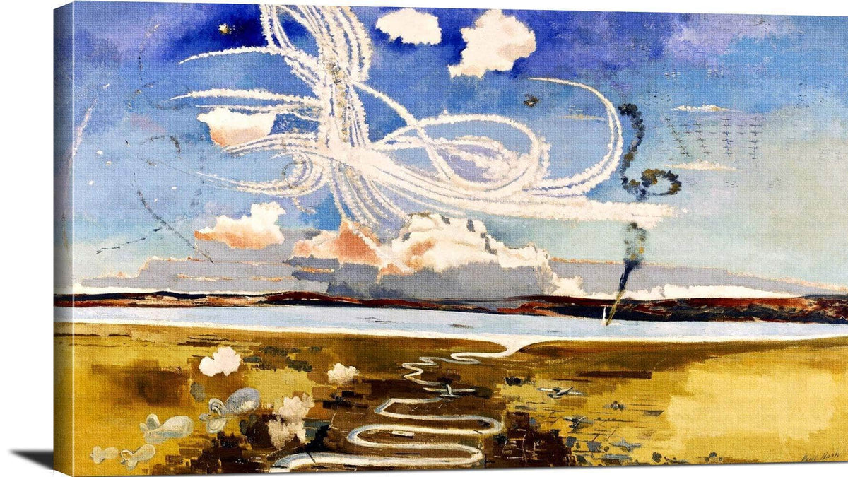 Battle Of Britain Painting Paul Nash Canvas Art Fine Art Print