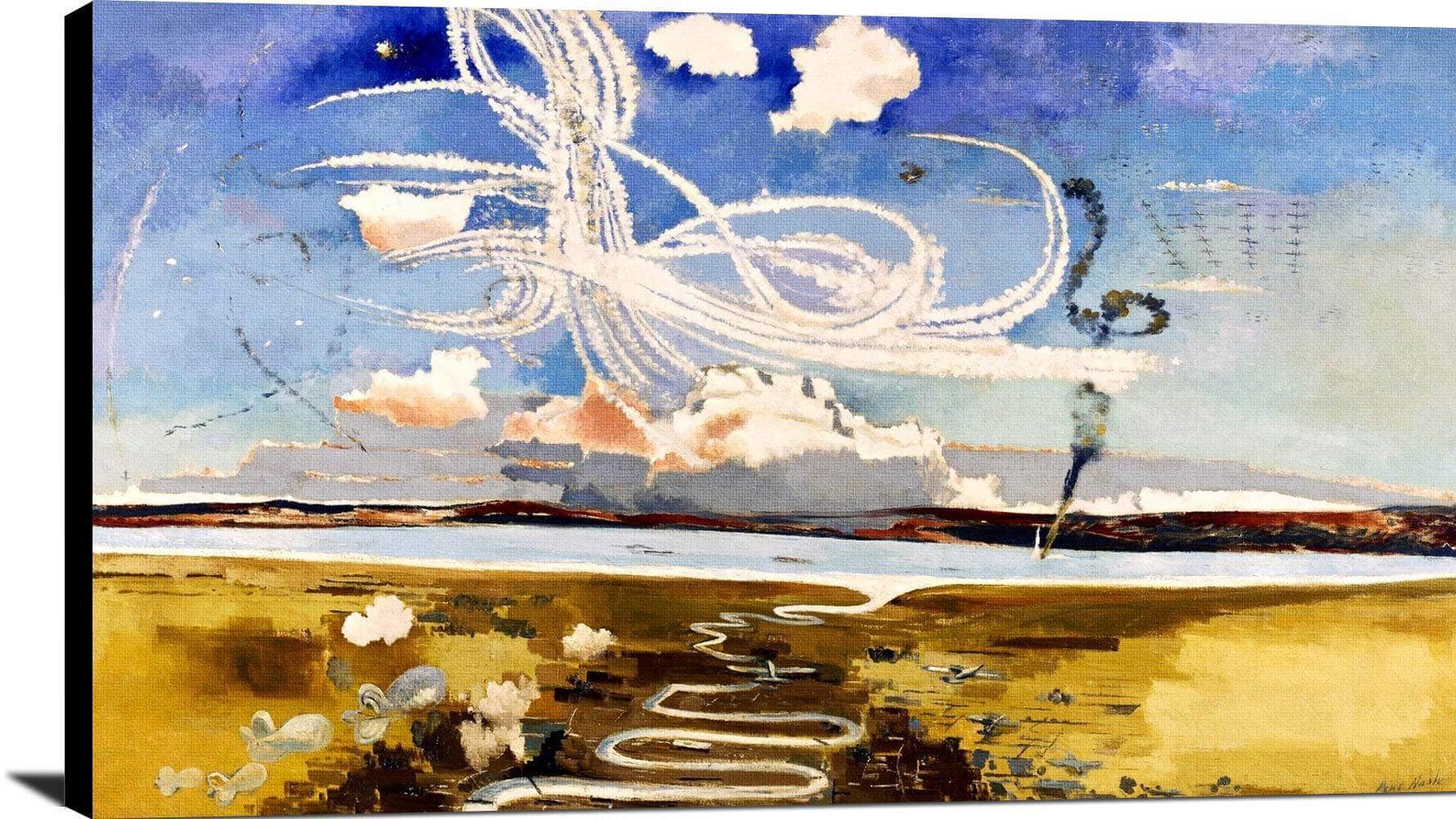Battle Of Britain Painting Paul Nash Canvas Art Fine Art Print