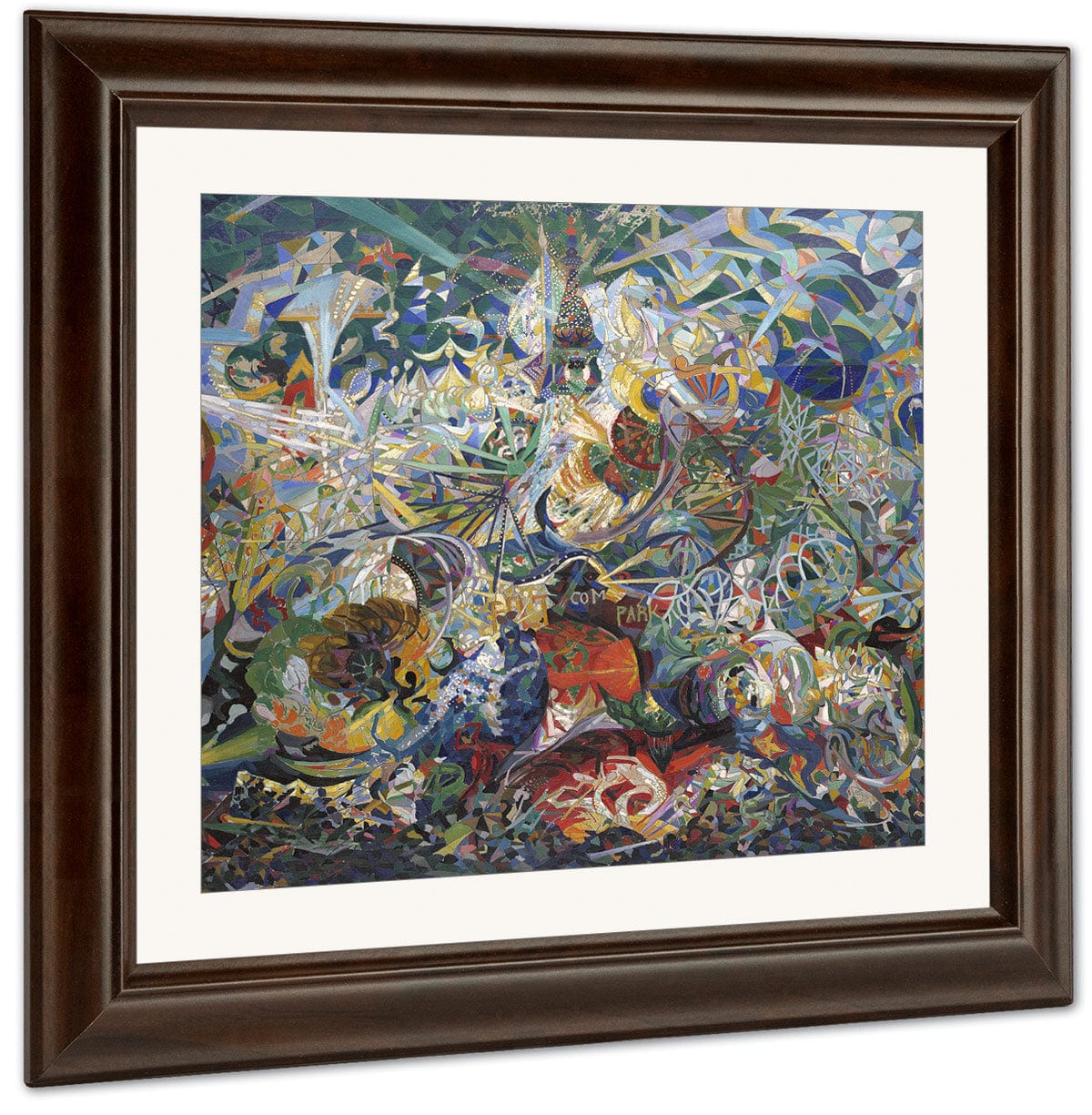 Battle Of Lights, Coney Island, Mardi Gras By Joseph Stella Fine Art Print