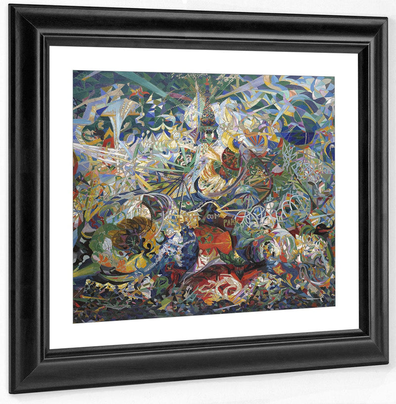 Battle Of Lights, Coney Island, Mardi Gras By Joseph Stella Fine Art Print