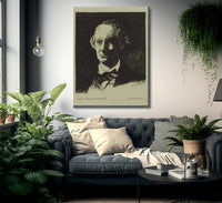 Baudelaire By Edouard Manet Fine Art Print