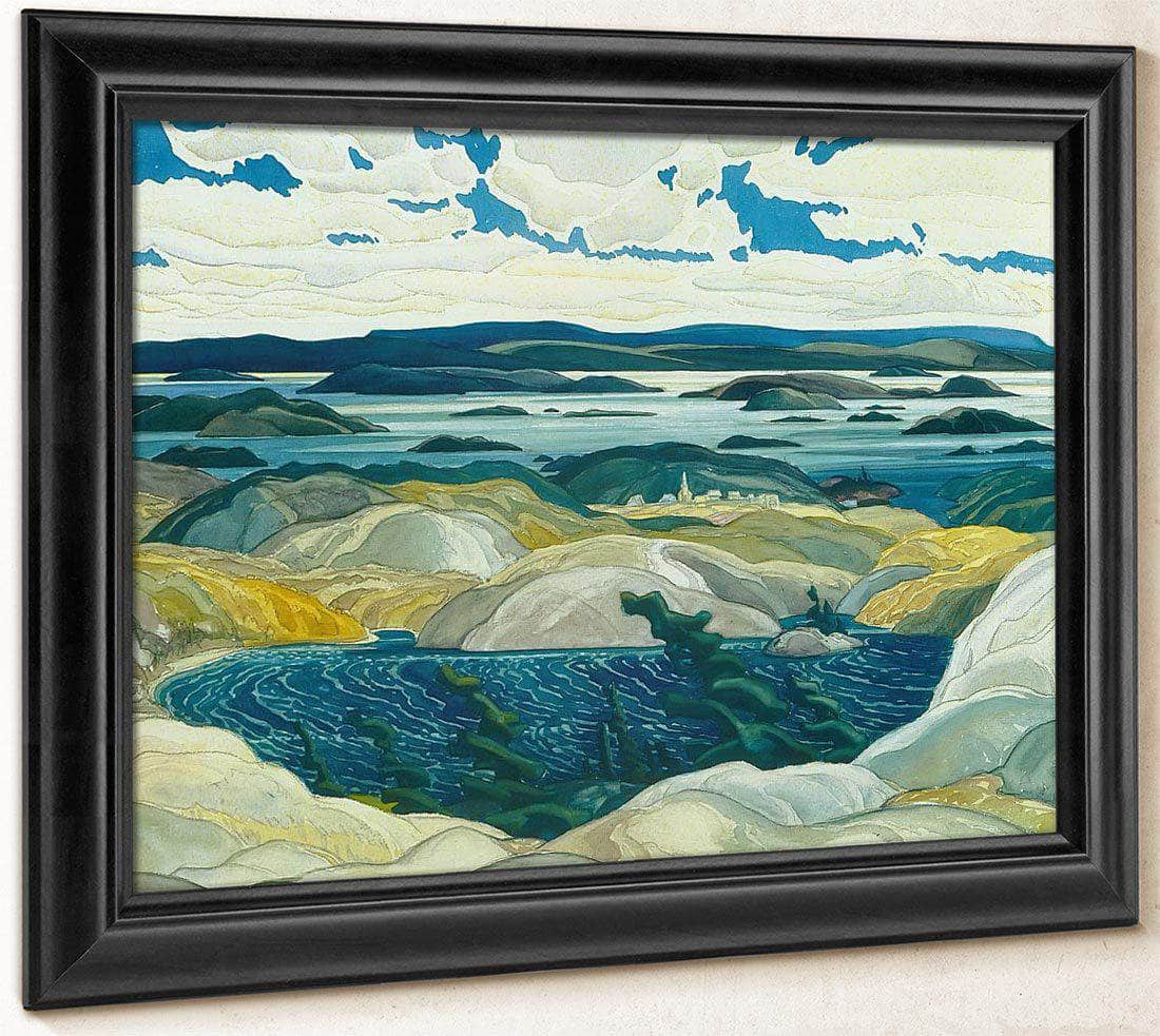 Bay Of Islands By Frank Carmichael Fine Art Print