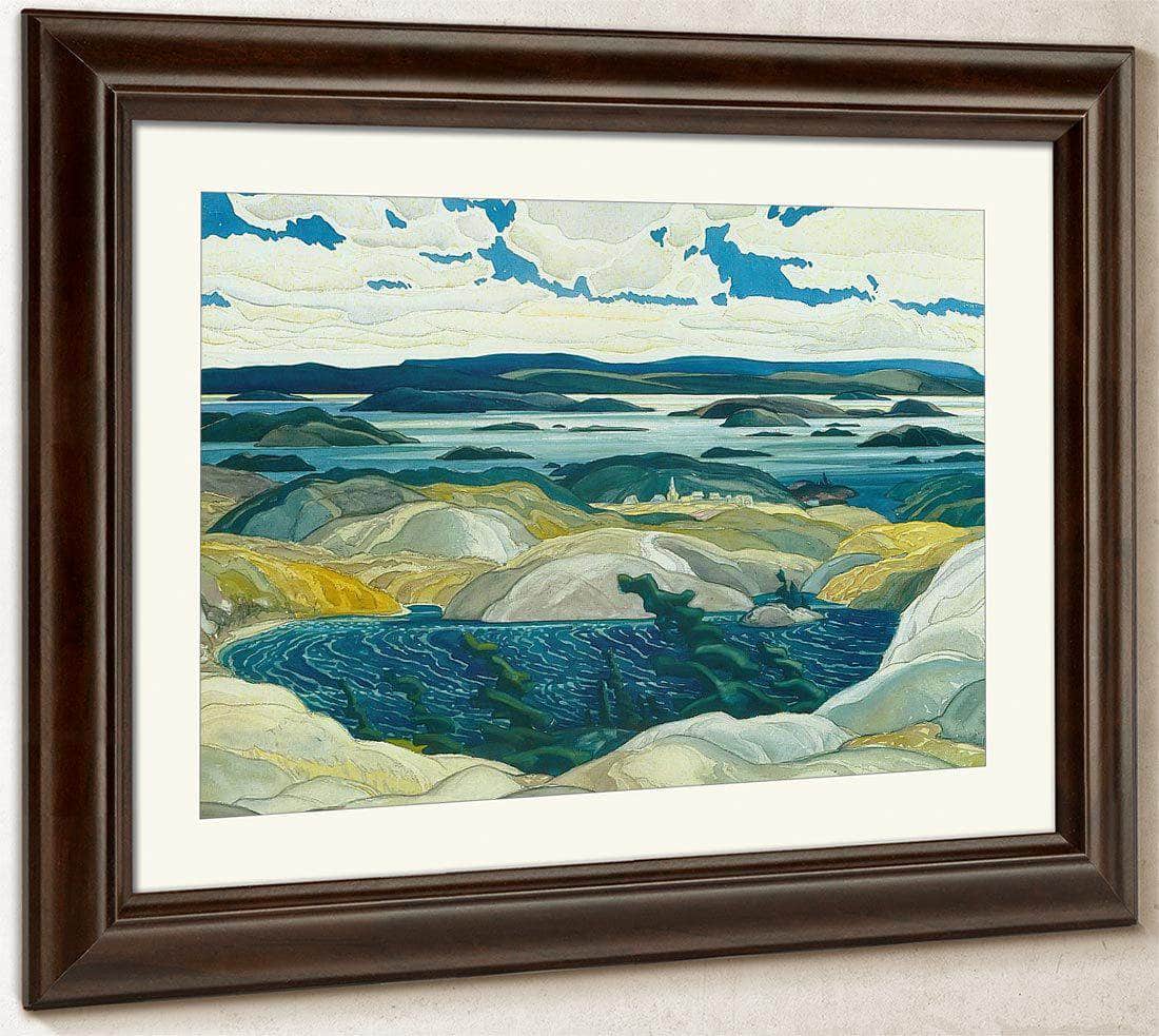 Bay Of Islands By Frank Carmichael Fine Art Print