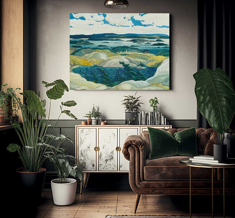 Bay Of Islands By Frank Carmichael Fine Art Print