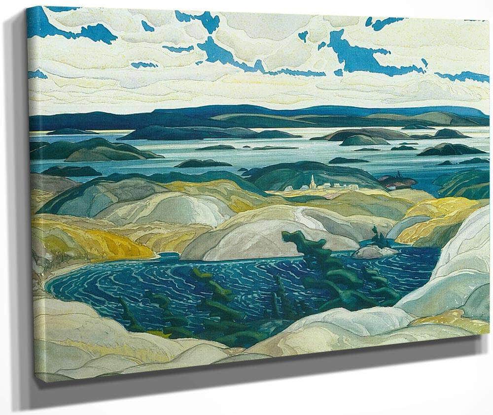 Bay Of Islands By Frank Carmichael Fine Art Print