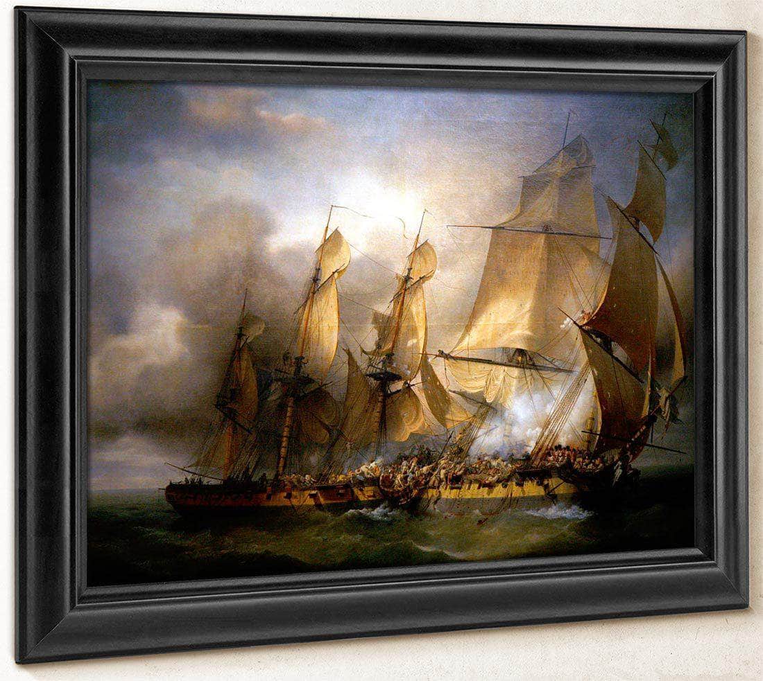 Bayonnaise Vs Embuscade By Louis Philippe Crepin Fine Art Print